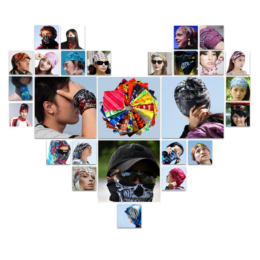 ผ้าบัฟคละลาย THAIBIKE จักรยาน วิ่ง ออกกำลังกาย กันแดด รูปที่ 7
