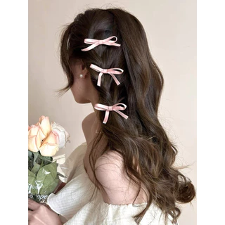 1 ชิ้นผู้หญิงหวานสาวน่ารัก Bowknot Hairpin กิ๊บติดผม Headwear เครื่องประดับผม