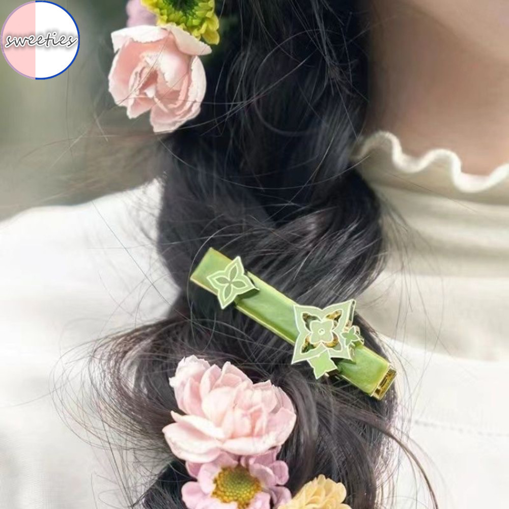 สาวหวาน Nahida Peripheral Hairpin samll fresh Side bangs กิ๊บติดผม headwear