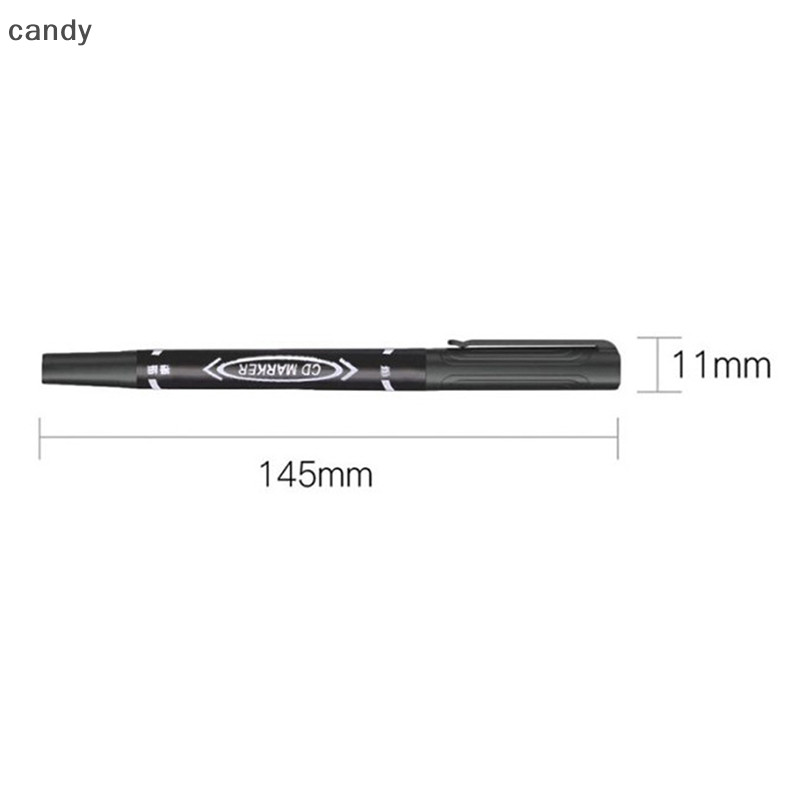 Ndy ปากกามาร์กเกอร์ Fine Point หมึกกันน้ํา Thin Nib Crude Nib Black N