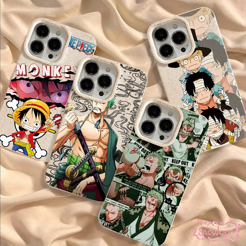 เทรนด์อนิเมะหนึ่งชิ้น เคสRedmi 9A 10A 13C 12C 10C 9T 12 10 A1 9C NFC Redmi Note 11 10 13 8 Pro Plus 12 13 Pro POCO M6 M3