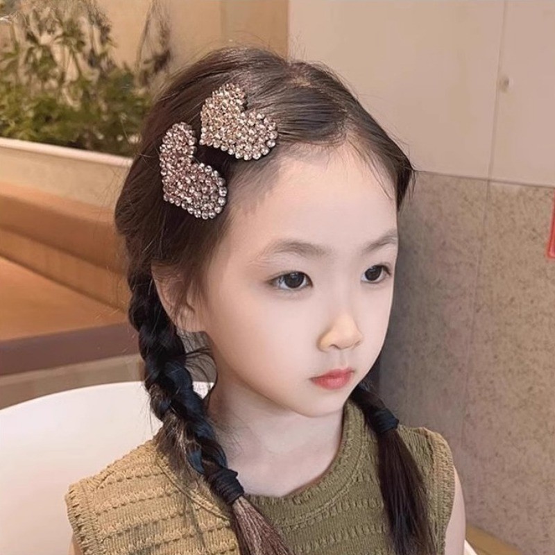 2ชิ้นชุดกิ๊บติดผมสําหรับผู้หญิงแฟชั่นเกาหลีใหม่อารมณ์ประกาย พลอยเทียม มุกเมฆดาวกิ๊บคลิปด้านข้างคลิปเรียบกิ๊บกิ๊บอุปกรณ์ผม - รูปที่ 4