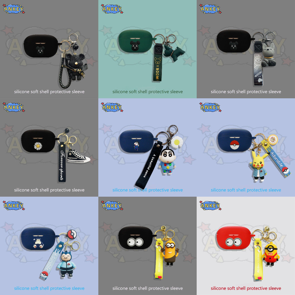 For Sony WF-1000XM5 Cover Earphone Silicone Case Cool Dog Gift Earbuds Soft Protective Headphone Hea