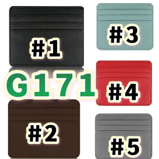 shiny girl กระเป๋าใส่บัตร Card holder ซองใส่นามบัตร กระเป๋าใส่นามบัตร มี 4ช่อง แบบบาง หลากสี มีกระเป๋าเล็กๆใส่ของได้