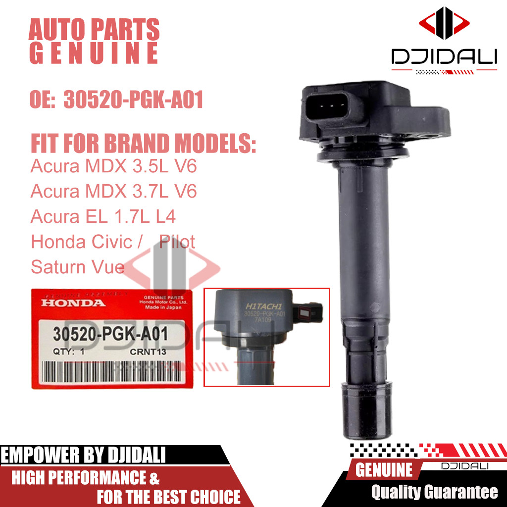 คอยล์จุดระเบิด สําหรับ Honda Civic 2001-2005 (30520-PGK-A01) 2002 2003 2004