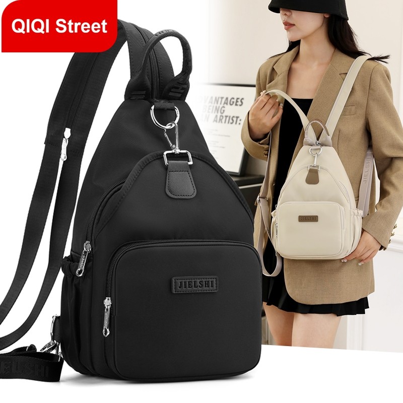 กระเป๋าเป้สะพายหลังผ้า อ็อกซ์ฟอร์ด สําหรับผู้หญิง 2025 ใหม่แฟชั่นอเนกประสงค์อารมณ์กระเป๋าสะพายไหล่เดินทางสบาย ๆ แม่ ถุง - รูปที่ 2