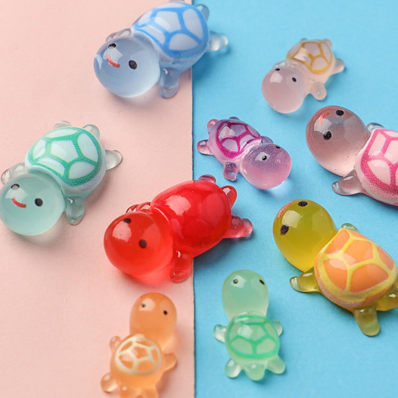 Usoq Jibbitz Crocs การ์ตูนเต่าสัมผัสแต่ละถ้ําอื่นรองเท้าหัวเข็มขัด DIY อุปกรณ์เสริม Crocs Charm Jibbitz ปุ่ม