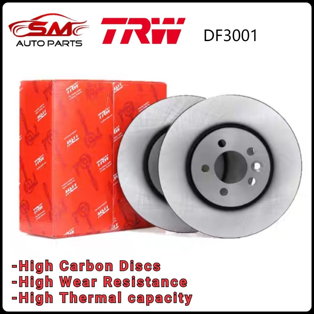 TRW - Nissan Navara D24 โรเตอร์หน้า ( DF3001 )