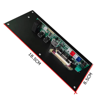 เครื่องขยายเสียงลำโพงส แควร์ 30-120w รองรับ Bluetooth AUX TF-Card U-Disk บันทึก5-8นิ้ว สามารถใช้แบตเตอรี่ 3.7v ได้