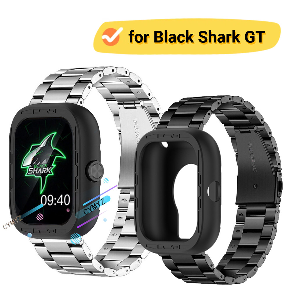 สาย GT นาฬิกา Black Shark สายโลหะ สายสแตนเลส Black Shark GT Smart watch สายสายรัดข้อมือกีฬา Black Sh