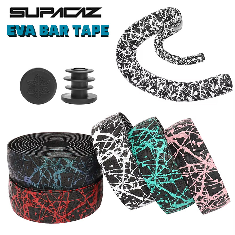 Supacaz Road Bike Bartape เทปแฮนด์จักรยาน Fixie Drop Bar เทป RB PU + EVA กันกระแทก Antislip