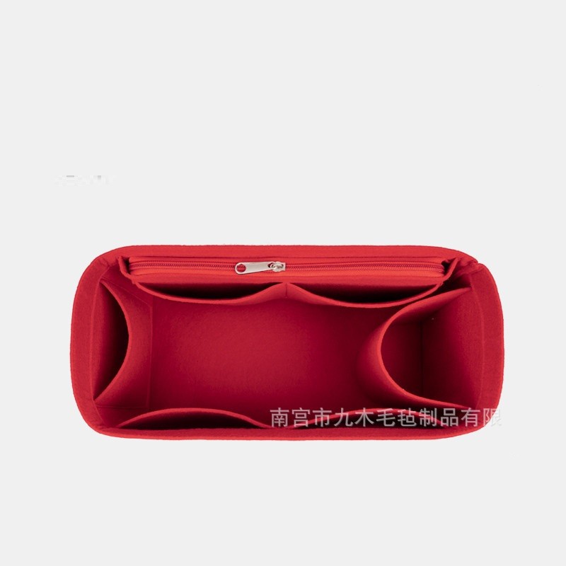 Felt Bag Organizer สำหรับ Longchamp MTote กระเป๋าจัดระเบียบกระเป๋าใส่กระเป๋าถือที่เก็บเครื่องสำอางกระเป๋าซับในรองรับ Sha