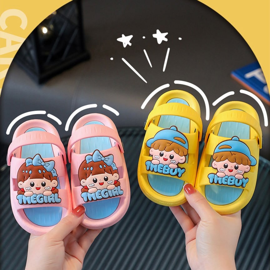 รองเท้าแตะยางคู่สําหรับเด็กชายและเด็กหญิง / sdl109