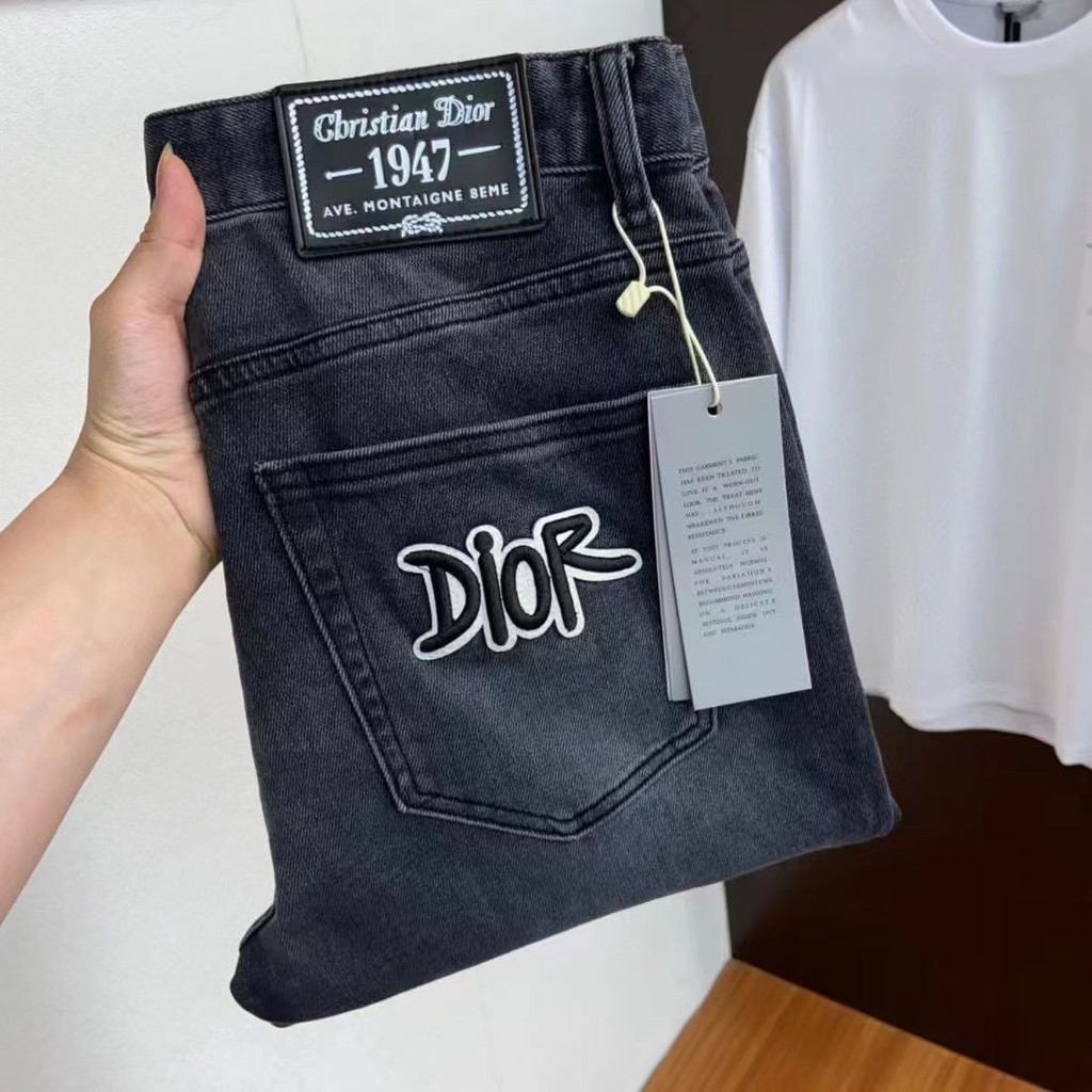 Dior Jeans High-Quality New Style Jane European High-End Jeans Men