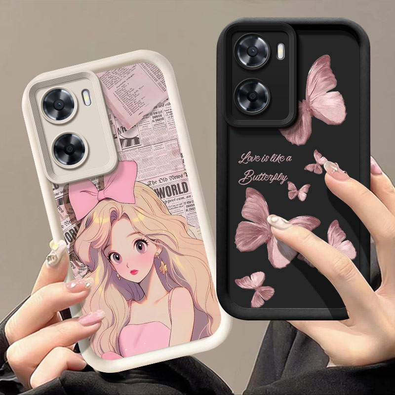 เคส Oppo A77 4g เคสโทรศัพท์แบบนุ่มสไตล์เยาวชนใหม่ KLQ1TY1