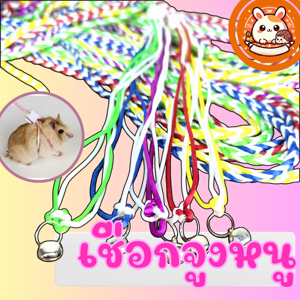 ORS เชือกจูงสัดว์เล็ก เชือกจูงกระต่าย ที่จูงกระรอก ที่จูงแฮมสเตอร์