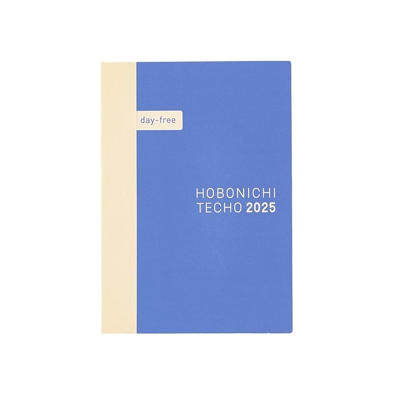 Hobonichi Techo 2025 Planner Day-Free [A6/Month + Note/January/Monday Start] Direct From Japan Hobon