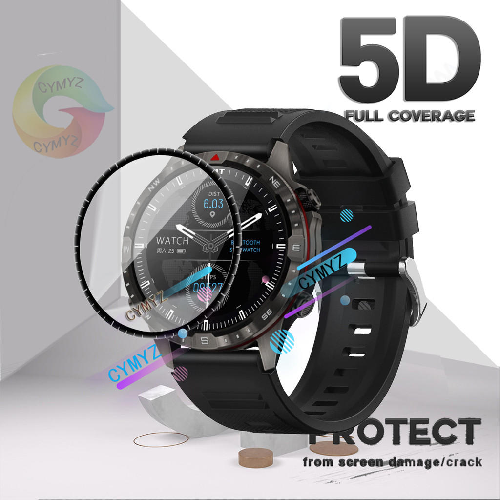 Aolon GT5 Proฟิล์มคลุมทั้งหมดฟิล์มป้องกันสําหรับAolon GT5 Proป้องกันหน้าจอ 5Dโค้งSoft screen protect