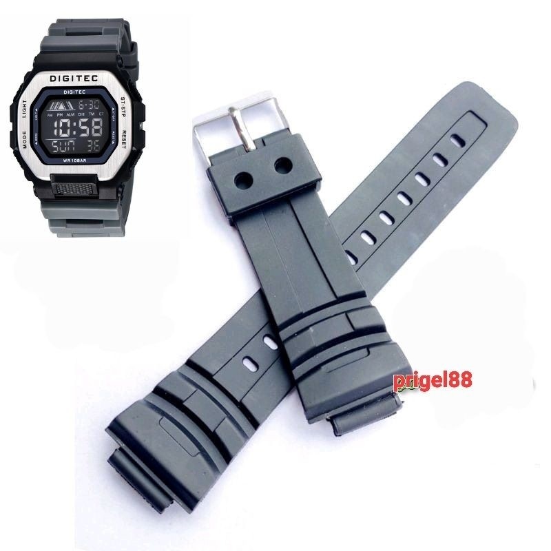 G-shock GBX-100 DIgitec 5050 DG-5050T สายนาฬิกา สีดํา
