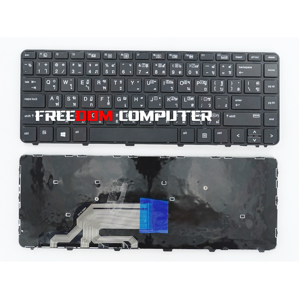 คีย์บอร์ด Hp Probook 430 G3 440 G3 440 G4 445 G3 640 G3 645 G3 ไทย-อังกฤษ KEYBOARD
