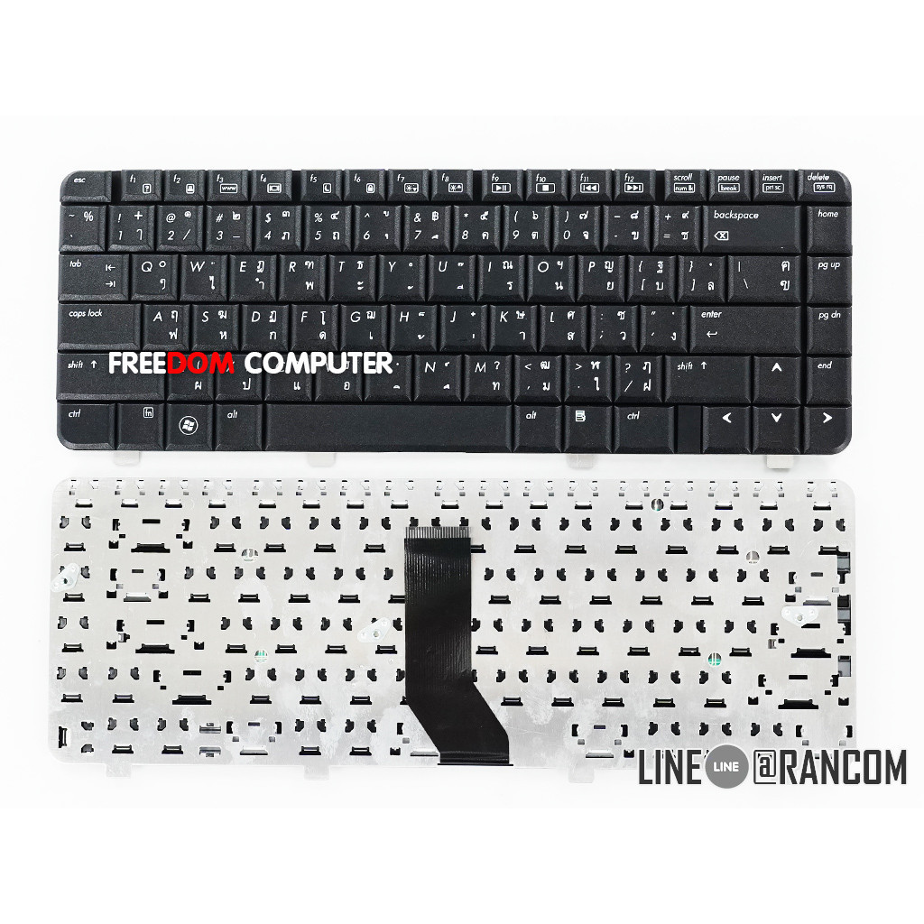 KEYBOARD Compaq CQ40 CQ41 CQ45 ไทย-อังกฤษ-สีดำ KEYBOARD