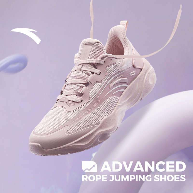 ANTA ผู้หญิงการฝึกอบรมรองเท้าแบดมินตัน Breathable Rebound สนับสนุนสบายทนทาน 922527703คิว
