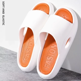 พร้อมส่ง🚚รองเท้าแตะ36-44 หญิง ชาย แฟชั่น เพิ่ม1เบอร์ แบบสวม สีสวย ฤดูร้อน รองเท้านุ่ม X021 X068