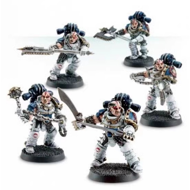 World Eaters World Eaters Rampager Squad Unpainted Resinscopic รุ่น H257