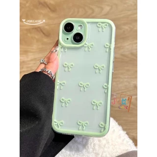Realme C53 C51 C67 11 C11 C12 C25 6i C35 C55 5i 8i 5 C15 C20 C3 C21 C31 C21Yล้างคันธนูเปลือก โบว์การ์ตูนน่ารัก ง่าย ๆเคส