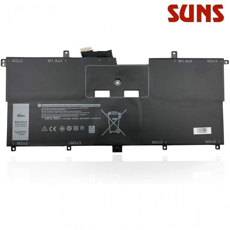 ✿NNF1C hmpfh แบตเตอรี่แล็ปท็อปสำหรับ Dell XPS 13 9365 2-in-1 13-9365P71G P71G001 nnfic 0NNF1C 0hmpfh