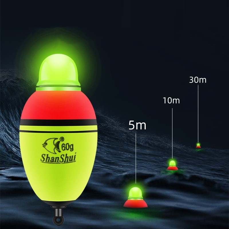 ทุ่นตกปลานาโน ไฟเรืองแสงอิเล็กทรอนิกส์ Awa Big Belly Fishing floater ตกปลาทูโทน Bobber