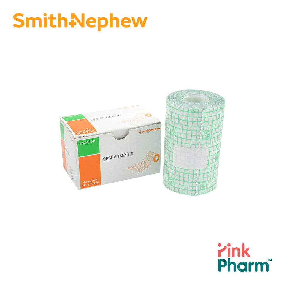 Opsite Flexifix 10 CM x 10M แผ่นฟิล์มใสกันน้ำ 1 ม้วน