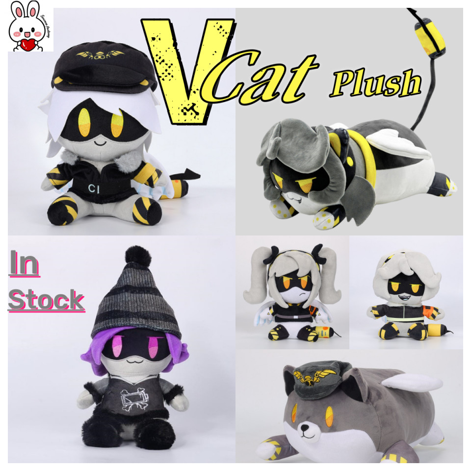 Murder Drones ของเล่นตุ๊กตาสนุกการ์ตูนตุ๊กตาของเล่นสําหรับทารก J V Cat Plush N สุนัข Kawaii Cyn UZI 