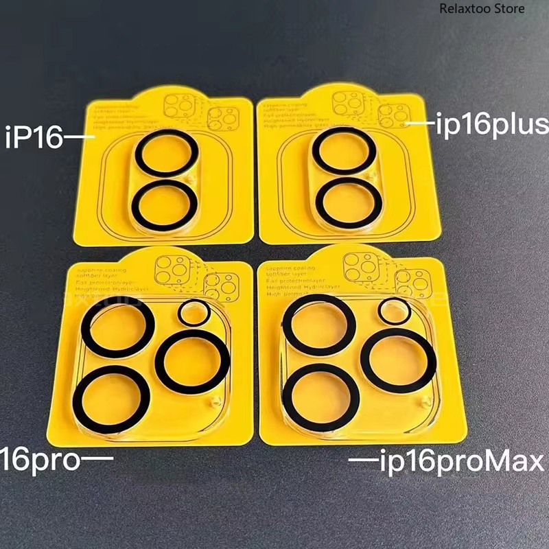 กระจกกล้องสําหรับ iPhone 16 Plus 16 PRO MAX 11 12 13 14 15 PRO MAX Night Shot ลดเสียงรบกวนกระจกนิรภัยกล้องเลนส์ Protector