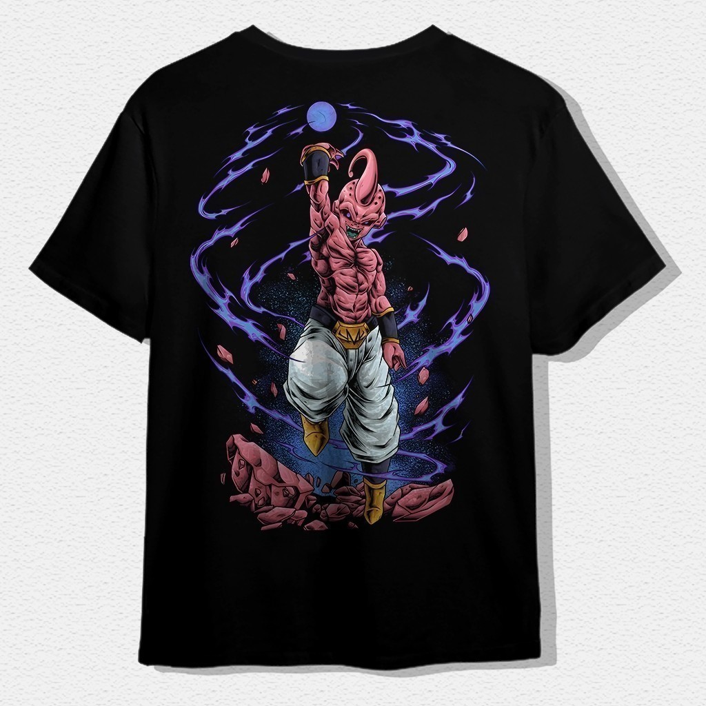 2024 fashion Premium Japanese Streetwear - เสื้อยืด Dragon Ball - Majin Buu