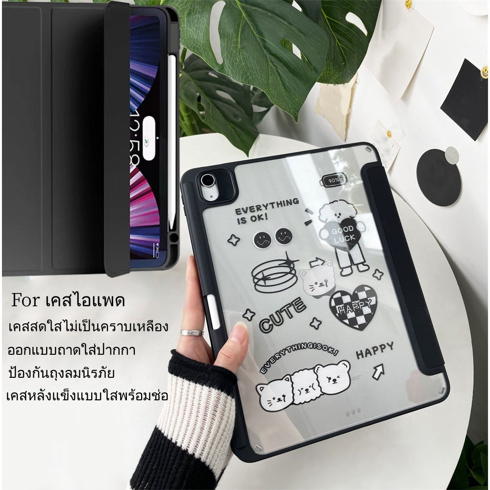 เคสไอแพด gen10 10.9 2022 gen7 gen8 gen9 pro 12.9 pro13 รูปที่ 8