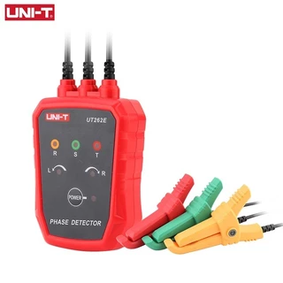 UNI-T UT262E เครื่องตรวจจับลำดับเฟสแบบไม่สัมผัส เครื่องตรวจจับลําดับเฟส ไม่สัมผัส AC70-1000V