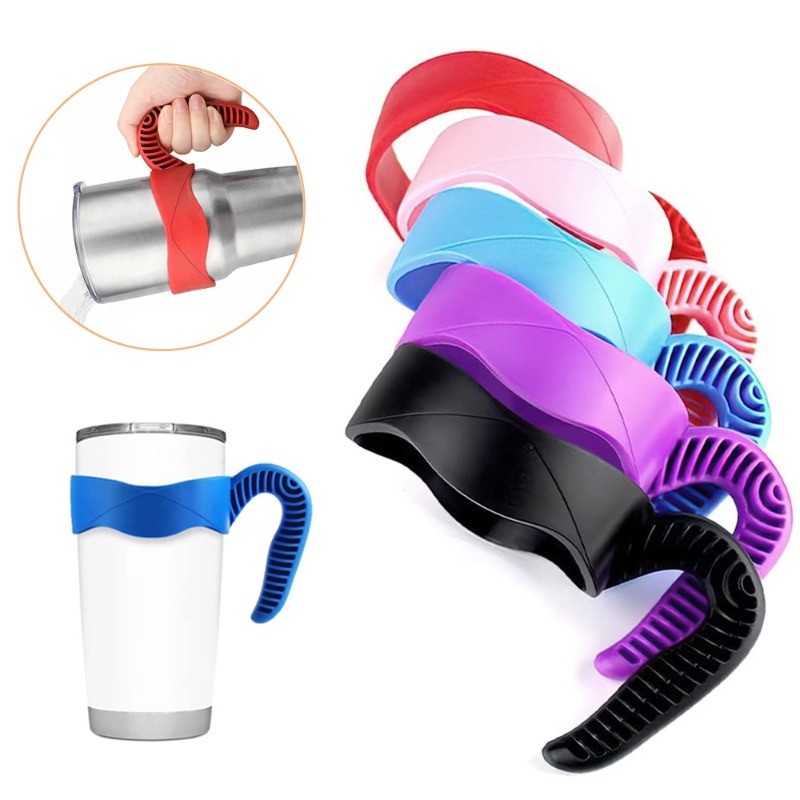 Sugaw Tumbler Handle สําหรับแก้วน้ําขนาด 30 ออนซ์, ขวดน้ําสําหรับ Yeti Rtic Ozark Trail Tumbler