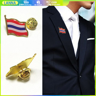 จัดส่งรวดเร็ว เข็มที่ระลึก รูปธงชาติไทย เข็มที่ระลึก เข็มกลั…