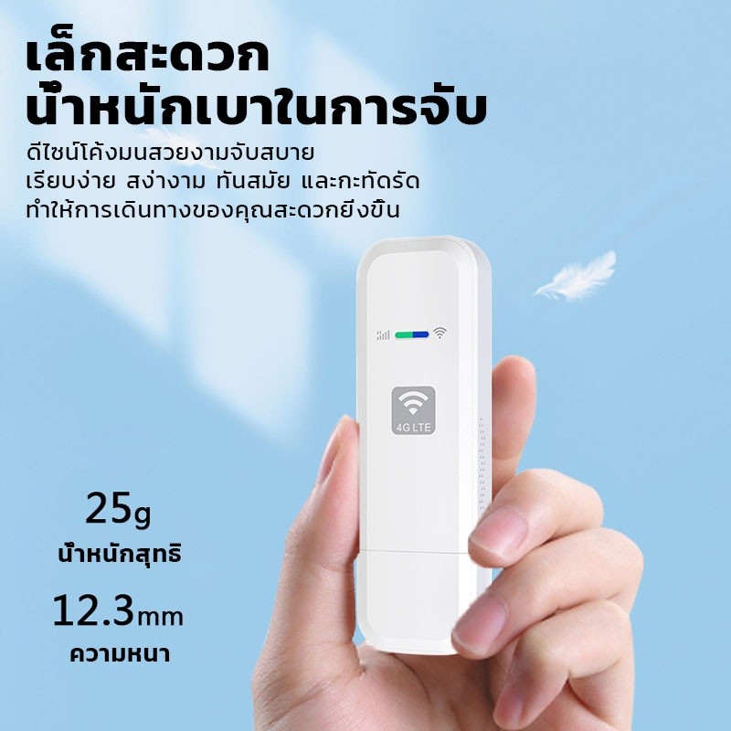 Pocket WiFi  NT 4G Mobile WIFI SIM ROUTER LTE 2300Mhz B40 Wifi Router Pocket WiFi แอร์การ์ด โมบายไวไ