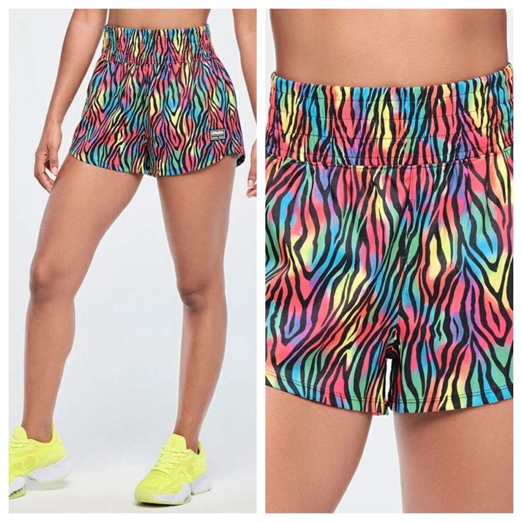 [กางเกงขาสั้นซุมบ้า] Zumba Zumba Fitness Wear Dance Leisure Sports Fitness Yoga Quick-Drying Thin Sh