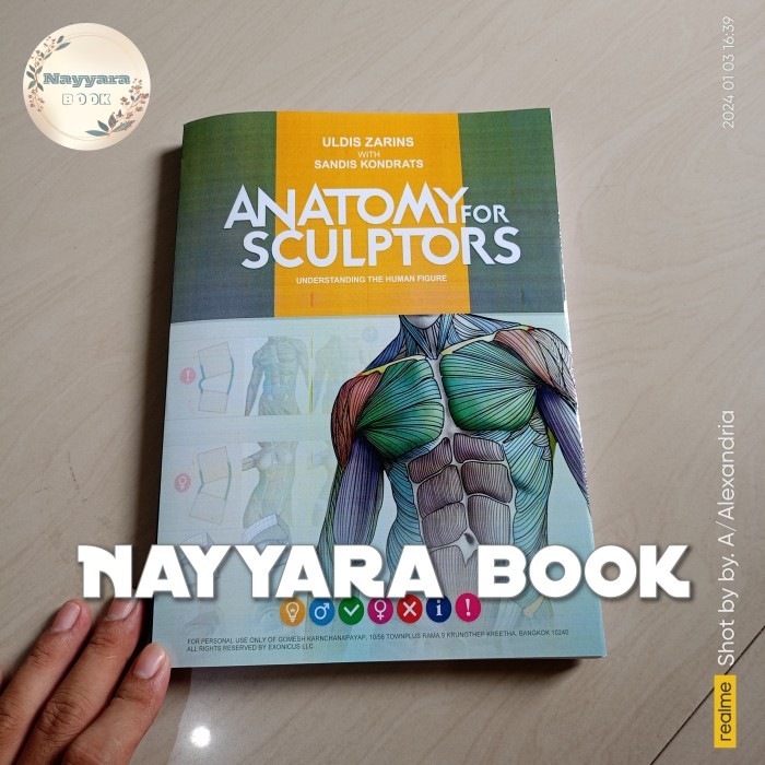 หนังสือ ANATOMY สําหรับ SCULPTORS, เข้าใจแล้ว