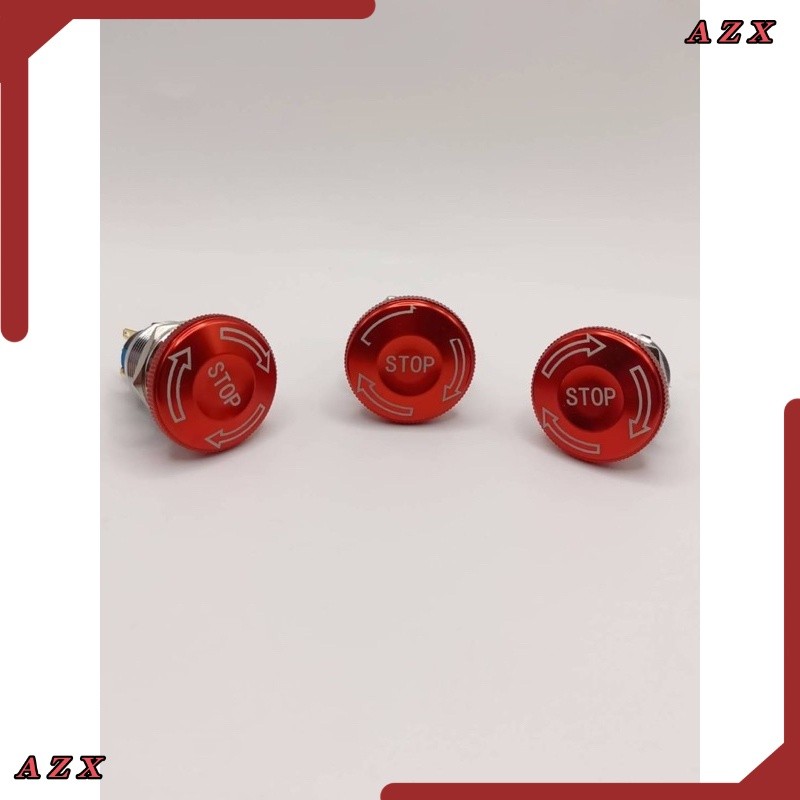 งานยา Emergency Switch สแตนเลส 22mm กดล็อก บิดปล่อย 3ขา รูปที่ 6