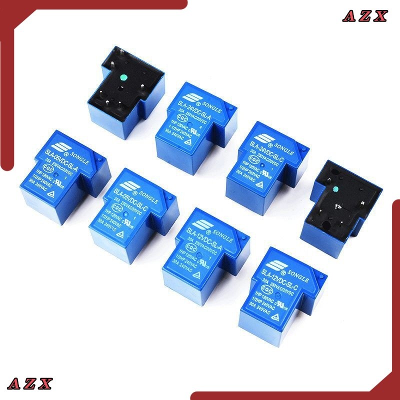Relay SLA 12V 24V 48VDC-SL-A 30A พร้อมส่งร้านใน กทม