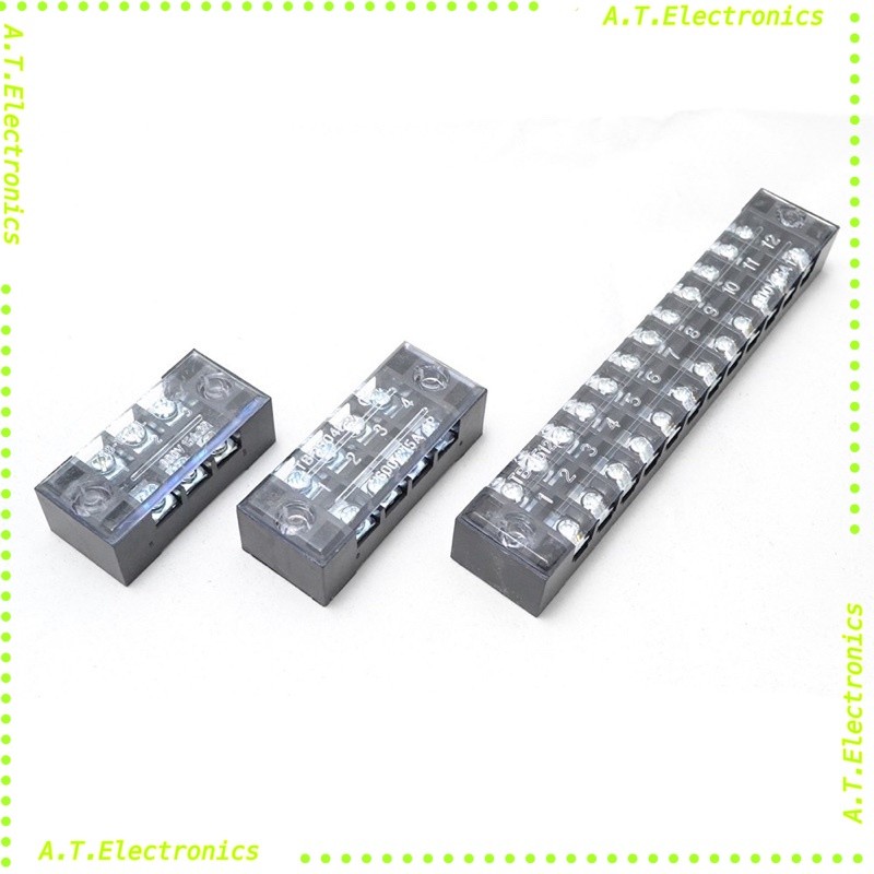 ถูกสุด Terminal Block 15A 600V เทอร์มินอล บล็อค TB1503 TB1504 TB1506 TB1512 ราคา ถูกที่สุด ดีลบีเคเค