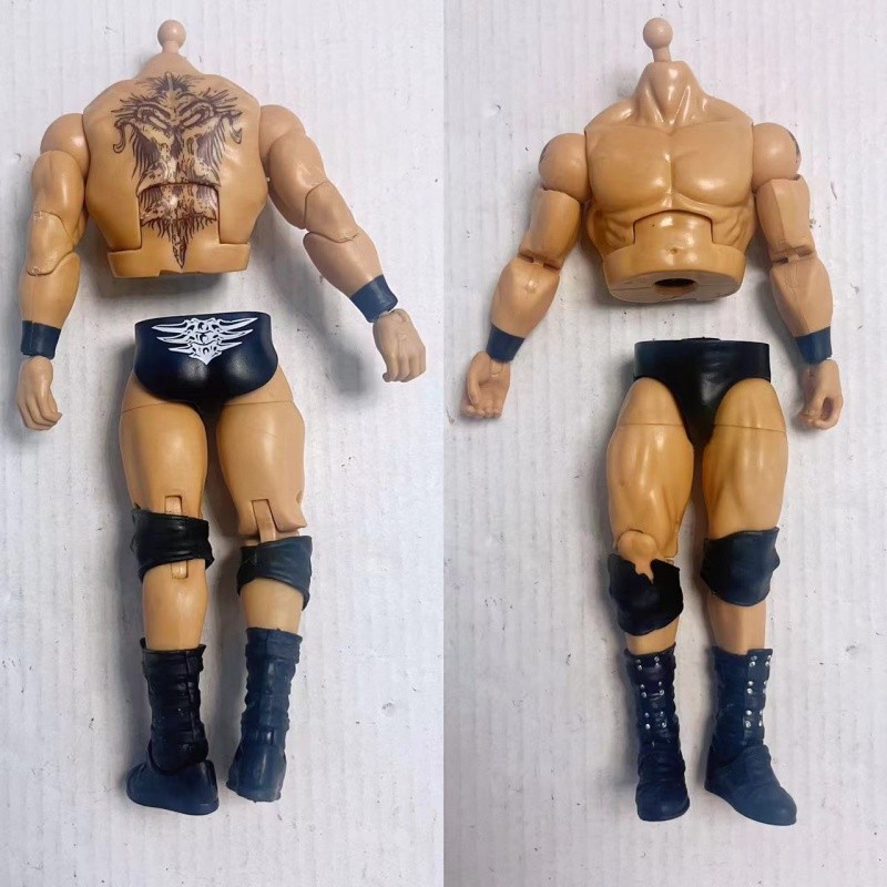 Wwe Wrestler รูปอุปกรณ์เสริมร่างกาย 6-7 นิ้วรูปการกระทําที่หายไปร่างกาย - รูปที่ 2