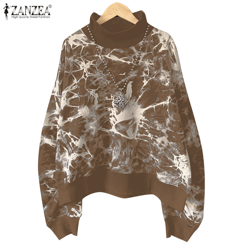 Zanzea เสื้อสเวตเตอร์ A-Line แฟชั่นเกาหลีผู้หญิง