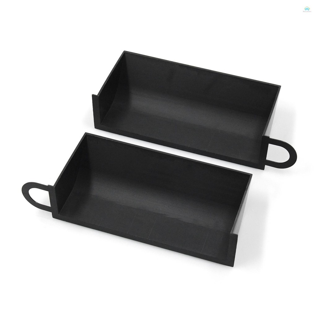 Yb Air Intake DevicesAir Intake Scoops, 2PCS Dynamic Cold Air Intake Systems สําหรับ BMW E90 E91 E92 E93 (สีดํา)