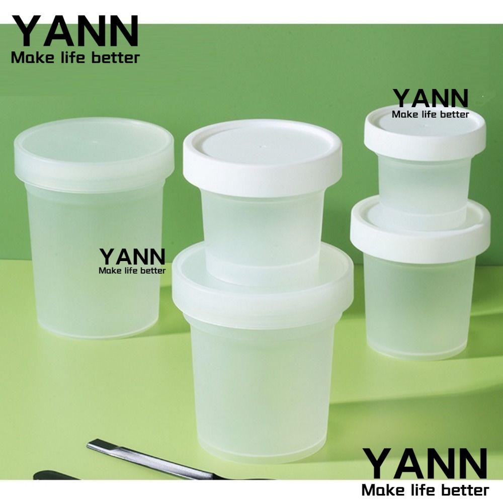 ยัน1 ชามสลัดพร้อมฝาปิดกล่องเก็บอาหารรั่วซึมถ้วยผลไม้ทิ้งโปร่งใสทนทาน