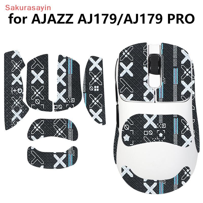{Sakurasayin} Anti-Slip Mouse Grip Tape Skate Sticker For AJJAZZ AJ179/AJ179 Pro Gaming Mouse For E-